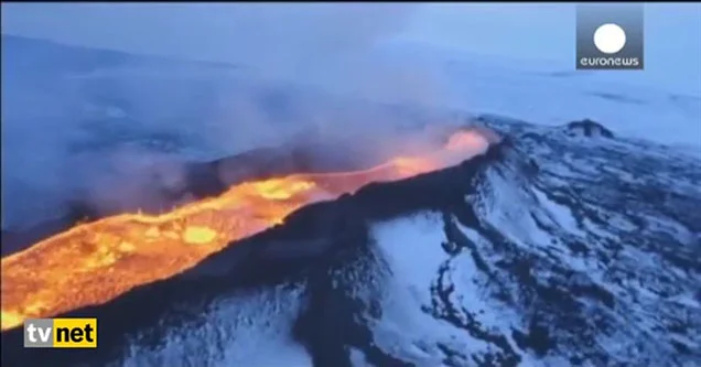 Bardarbunga lav saçmaya devam ediyor