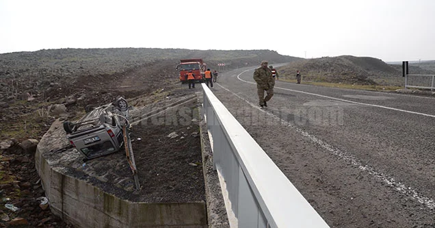 Siverek-Feribot Yolunda Kaza: 4 Yaralı