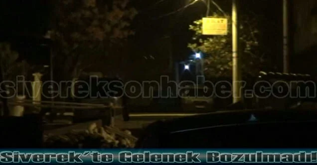 Siverek yeni yıla silah sesleri arasında girdi!