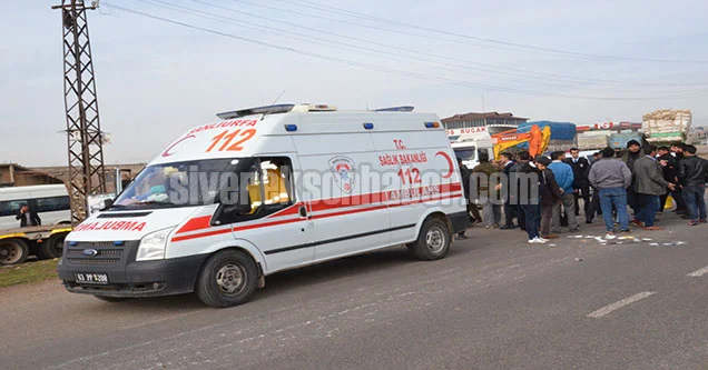 Siverek’te Kamyonun Çarptığı Kadın Ağır Yaralandı