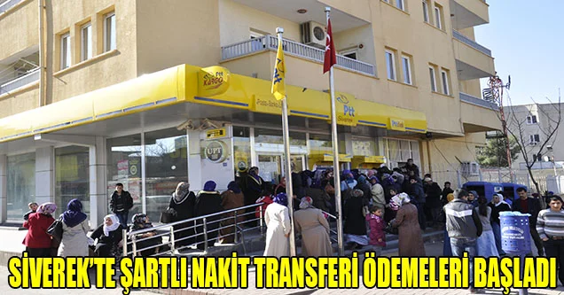 Siverek’te Şnt Ödemeleri Başladı