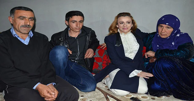 Karahan’dan Çocuğu Kobani’den Dönen Aileye Ziyaret