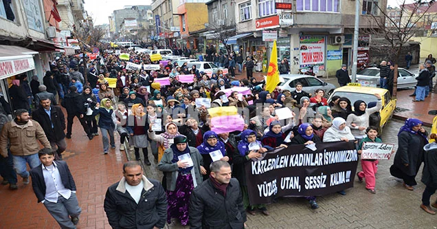Siverek ‘Özgecan Aslan’ İçin Yürüdü