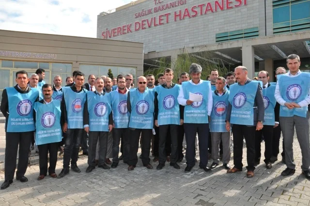 Siverek Sağlık Sen Temsilciliğinden Basın Açıklaması