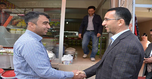 Belediye Başkanı Yılmaz, Esnaf Ziyaretlerini Sürdürüyor