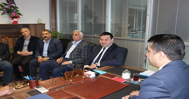 İlhan Çelik’ten SGK Müdürüne Ziyaret