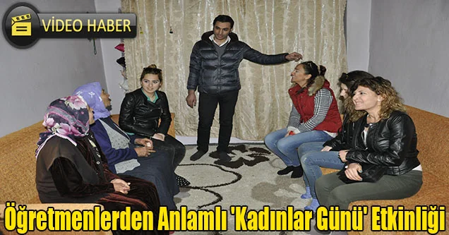 Öğretmenlerden Anlamlı ‘Kadınlar Günü’ Etkinliği