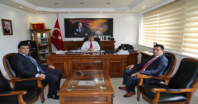 SGK Müdüründen Siverek Kaymakamına Ziyaret