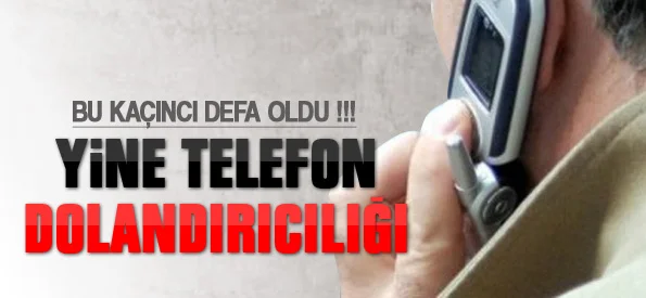 Telefon dolandırıcılığı iddiasına 3 gözaltı