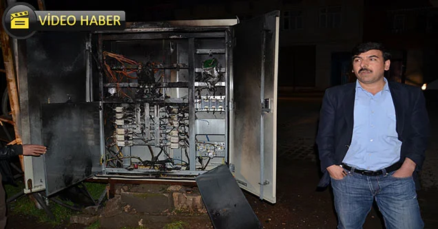 Trafo Yandı, Bin Ev Elektriksiz Kaldı!