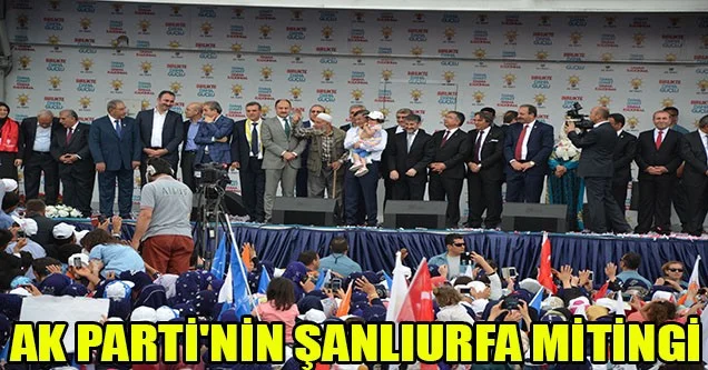 AK Parti’nin Şanlıurfa Mitingi