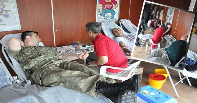 Kızılay Kan Bağışı Aracı Siverek’te