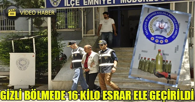 Siverek’te 16 Kilo Esrar Yakalandı