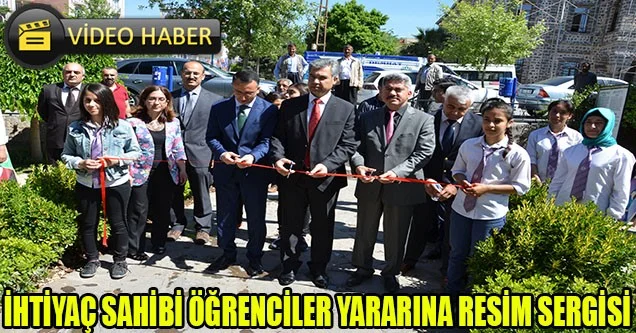 Yoksul Öğrencilere Yararına Resim Sergisi