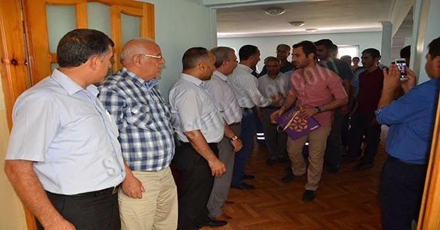 Başkan Yılmaz, personeliyle bayramlaştı