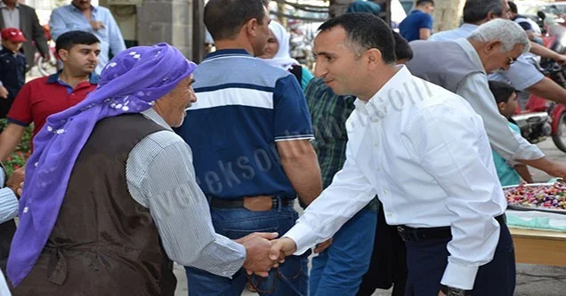 Belediye Başkanı Yılmaz halka bayramlaştı