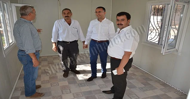 Siverek Belediyesi ilk muhtar evlerini kurdu