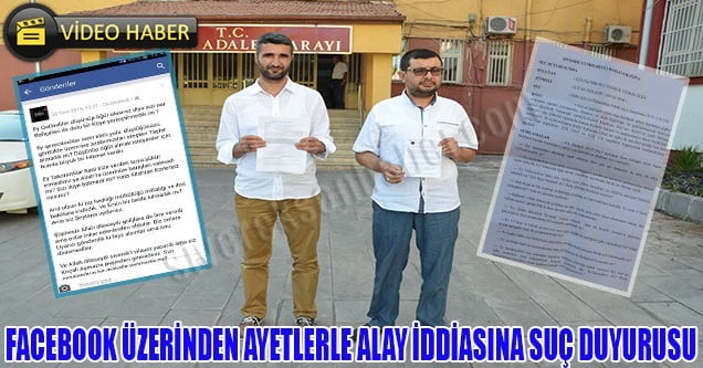 Siverek’te suç duyurusu