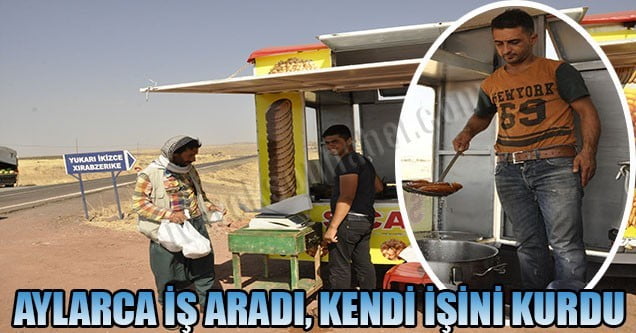 Köy yolunda sattığı tatlıyla geçimini sağlıyor