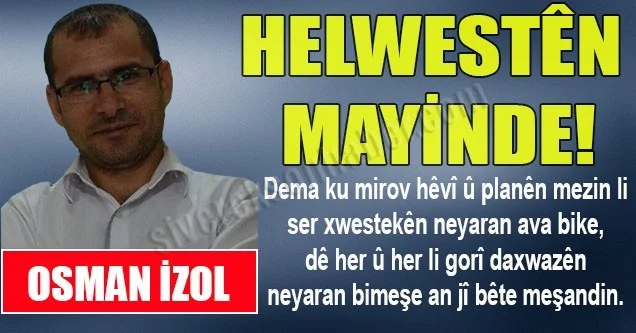 Helwestên Mayinde!