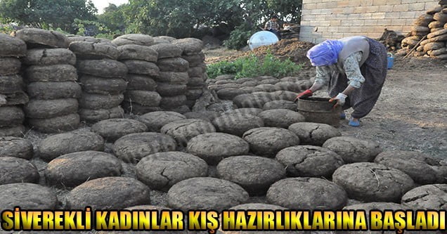 Siverekli kadınlar kış hazırlıklarına başladı