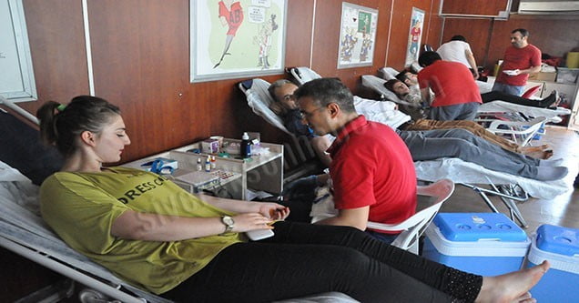 Siverek’te kan bağışına yoğun ilgi