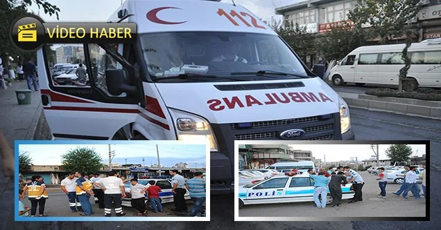 Ambulans kaza yaptı, hasta sivil araçla nakledildi!