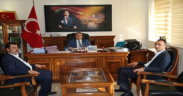Belediye Başkanı Yılmaz’dan Kaymakam Karagül’e ziyaret