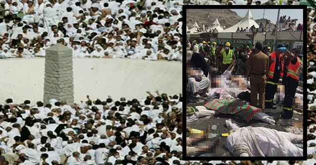Mina’da facia: 220 hacı hayatını kaybetti