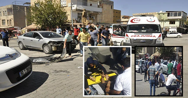 Otomobil ve motosiklet çarpıştı: 1 yaralı