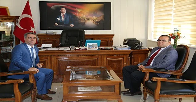 Hilvan Kaymakamından Siverek Kaymakamına ziyaret