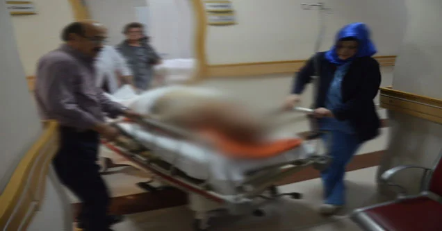 Yüksekten düşen kadın ağır yaralandı