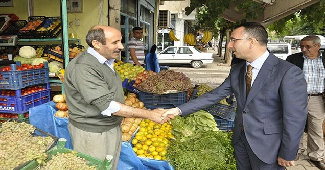 Belediye Başkanı Yılmaz esnaf ziyaretinde