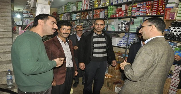 Belediye Başkanı Yılmaz esnaf ziyaretinde