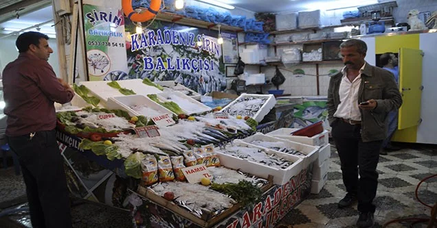 Deniz balıkları tezgahtaki yerini aldı