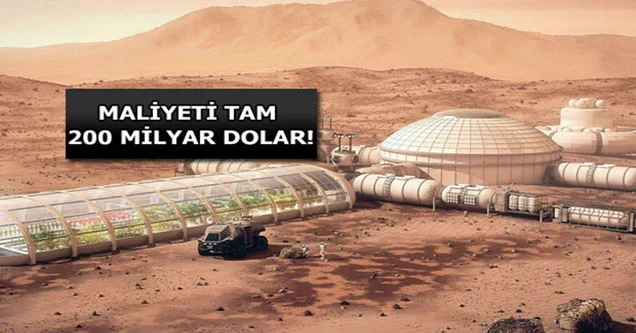 Dönüşü olmayan Mars projesinin bedeli 200 milyar dolar