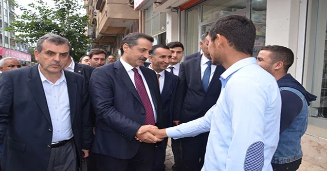 Eski Çalışma ve Sosyal Güvenlik Bakanı Çelik Siverek’te