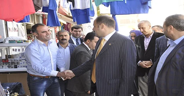 Gülpınar esnaf ziyaretini sürdürdü