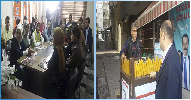 Gülpınar, esnaf ziyaretinin ardından gençlerle buluştu