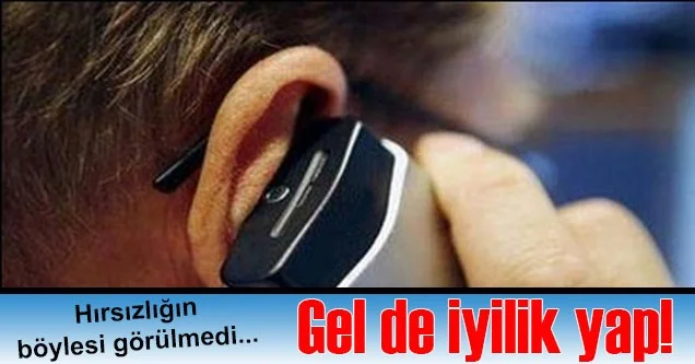 ‘İnsanlık yapayım’ derken telefonundan oldu!