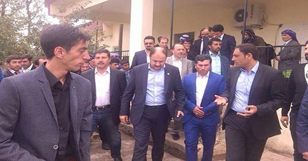 Milletvekili Mehmet Kasım Gülpınar’a coşkulu karşılama