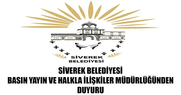 Siverek Belediyesi dolandırıcılara karşı uyardı!