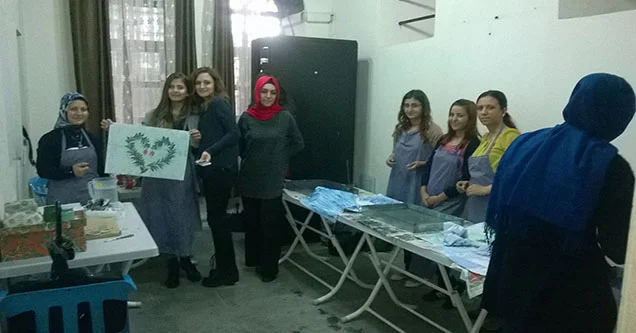 Siverek Belediyesi ebru kursu açtı