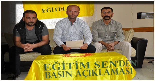 Siverek Eğitim Sen’den basın açıklaması