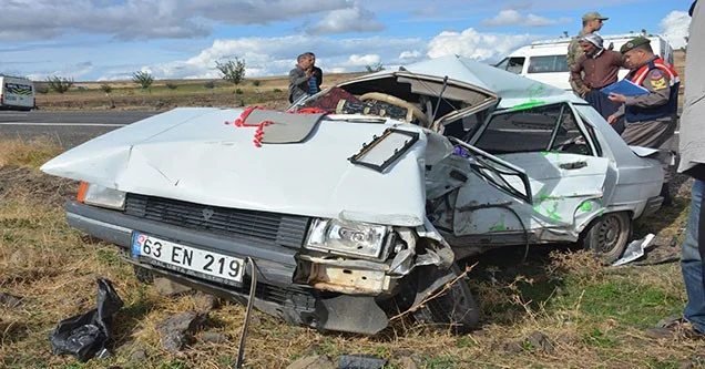 Siverek’te trafik kazası: 1 ölü