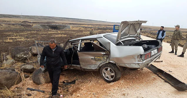 Siverek’te trafik kazası: 4 yaralı