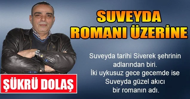 Şükrü Dolaş – Suveyda Romanı Üzerine