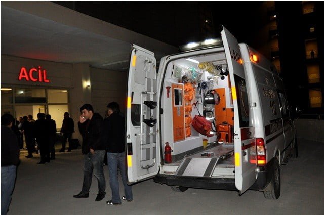 Siverek’te polis aracına silahlı saldırı