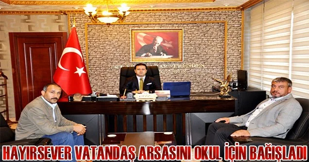 Akçakaleli hayırsever vatandaştan örnek davranış