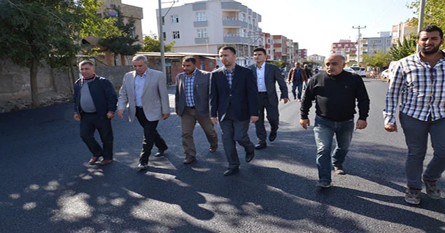 Belediye Başkanı Yılmaz çalışmaları inceledi